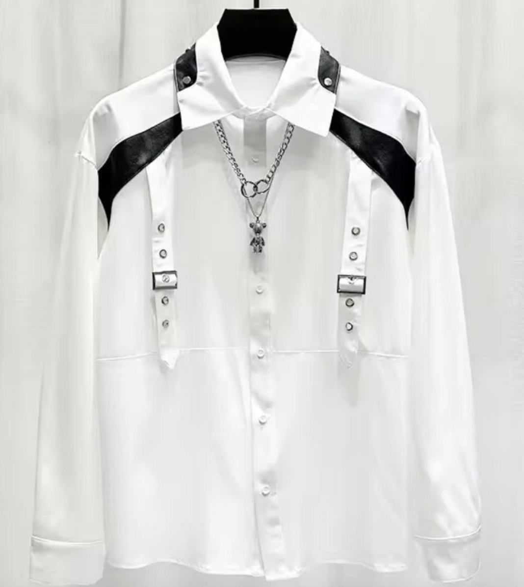 White Chain Shirt